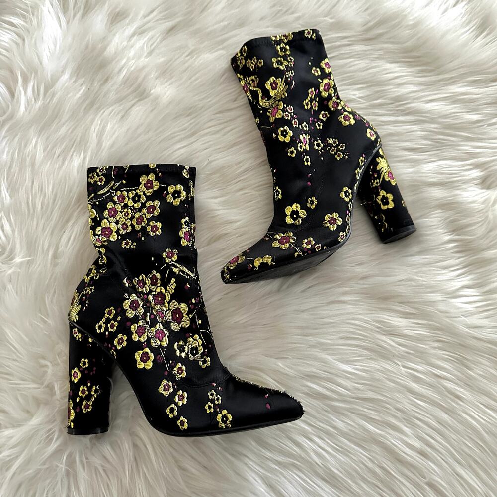 Cape Robbin Cherry Blossom Embroidered Boot Sz 8.5 - Picture 2 of 11